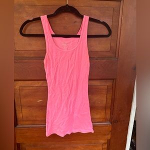 Hot pink tank top
